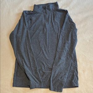 RHONE Men's Blue Zip-Up Sweater